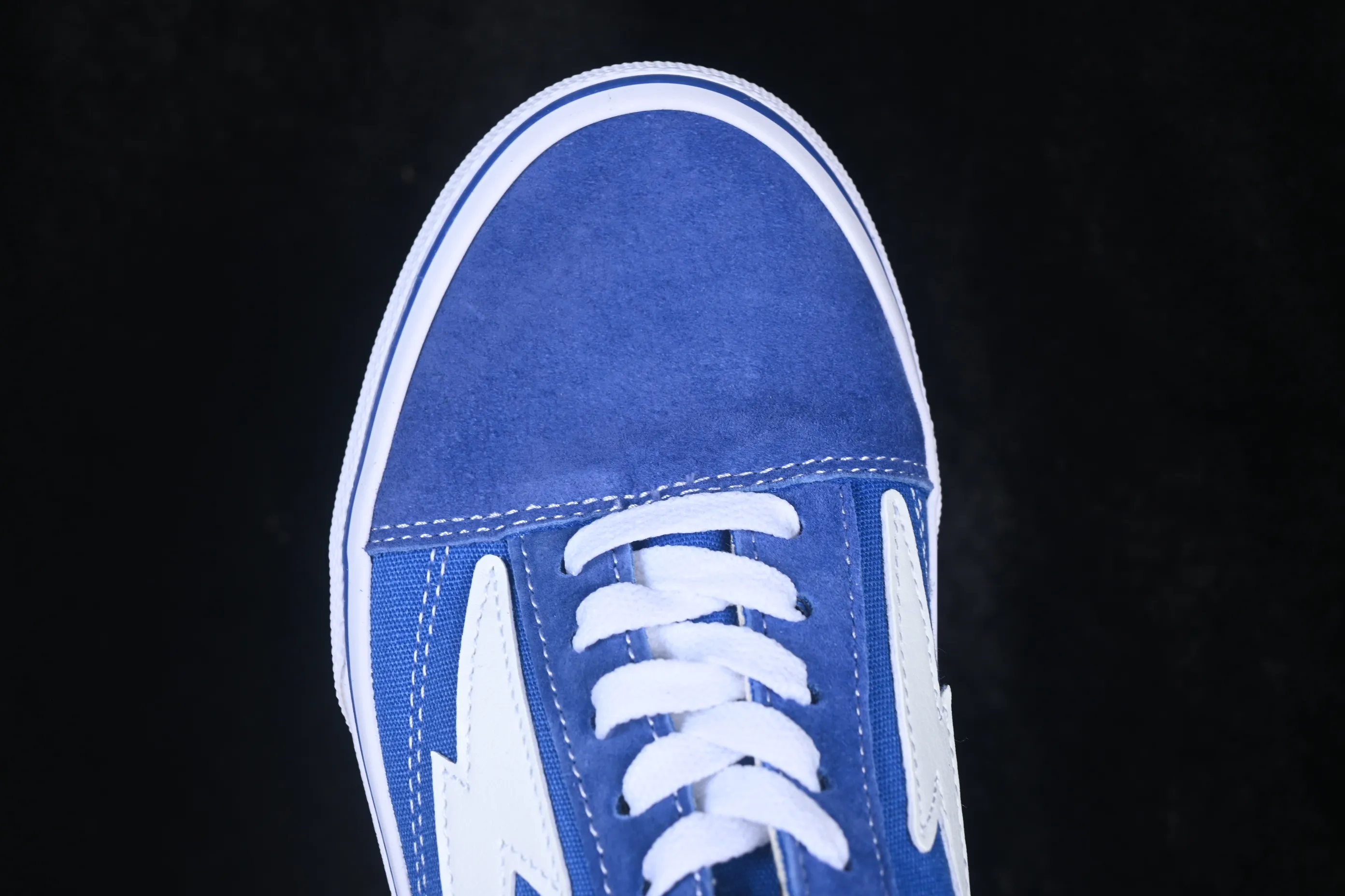 All categories Vans Vans series Vans Low Vans low-top Revenge x Storm Old Skool Lightning joint low-top casual sneakers blue and white